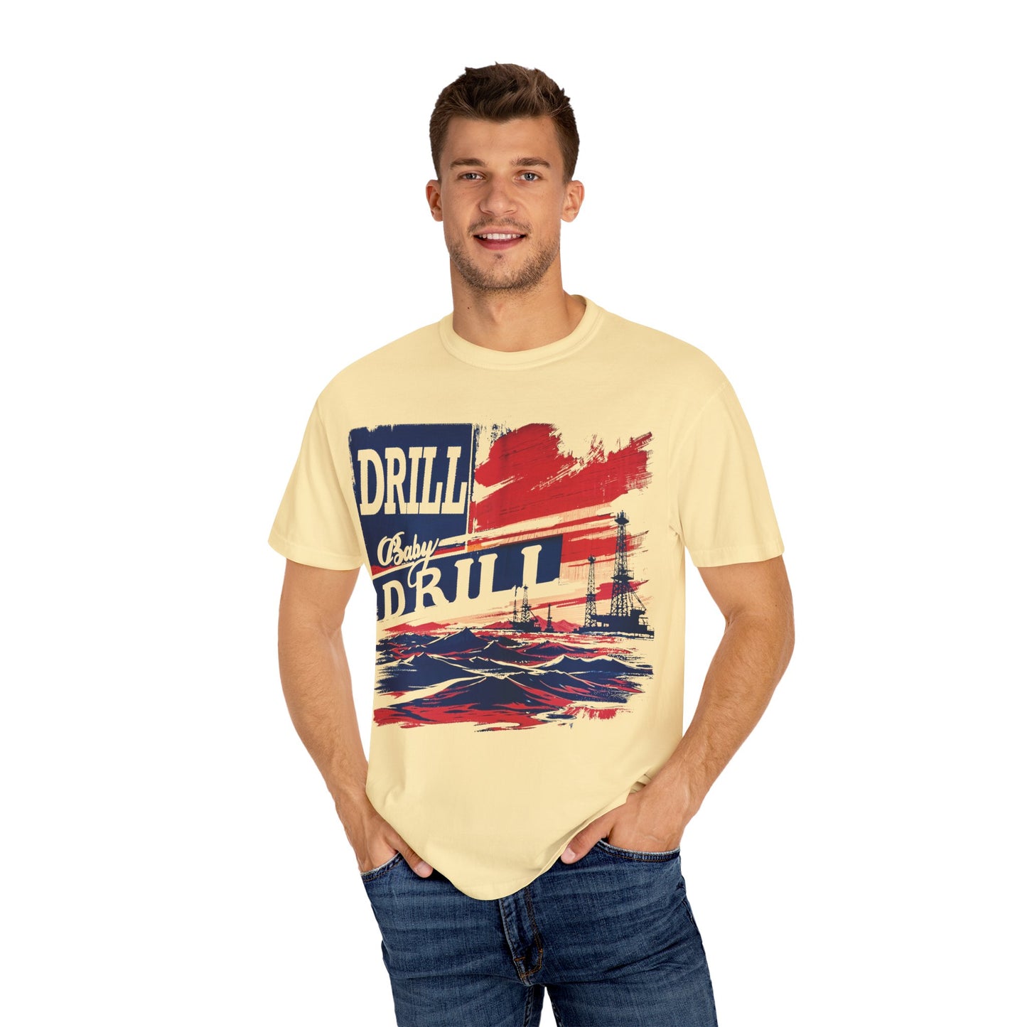 Drill, Baby Drill - Sunset Rigs T-Shirt