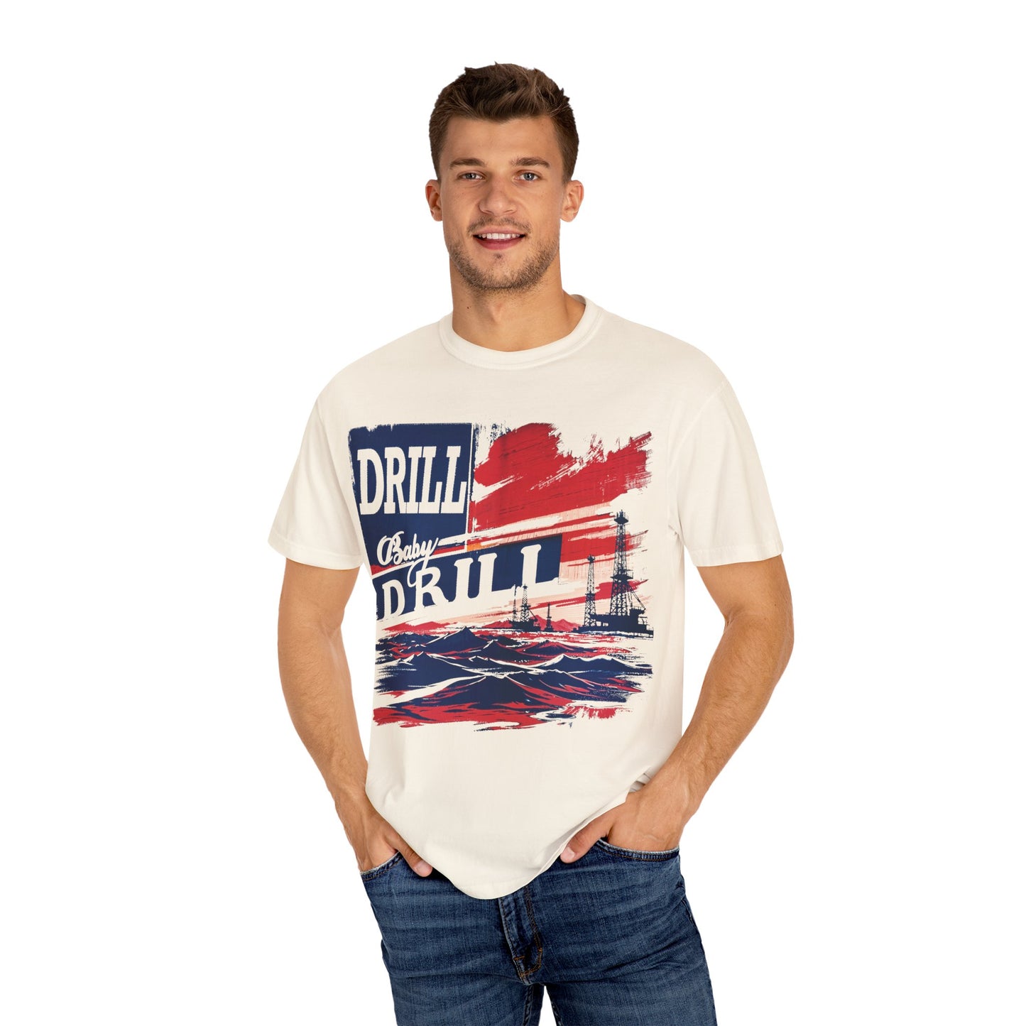 Drill, Baby Drill - Sunset Rigs T-Shirt